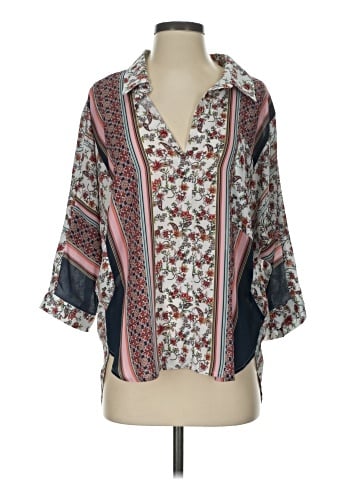 DRA 3/4 Sleeve Blouse (view 1)