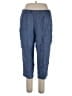 Alfred Dunner 100% Lyocell Blue Casual Pants Size 14 - photo 1
