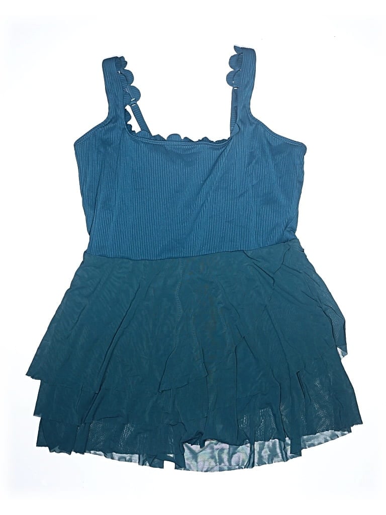Pre-owned Charmo One Piece Swimsuit In Teal