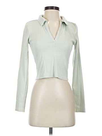 Abercrombie & Fitch Long Sleeve Polo (view 1)