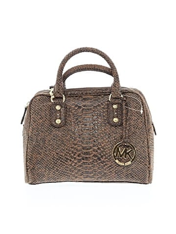 MICHAEL Michael Kors Leather Satchel (view 1)