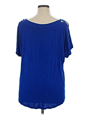 Cable & Gauge Short Sleeve Blouse (view 2)