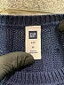 Gap Outlet Blue Pullover Sweater Size M - photo 7