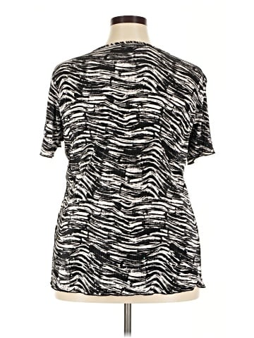 Essentials Short Sleeve Blouse (view 2)