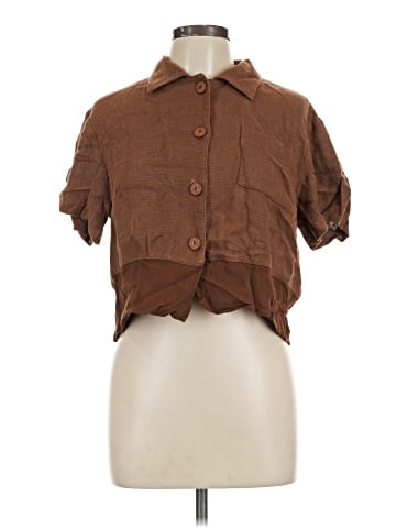 Coldwater Creek Short Sleeve Blouse (view 1)