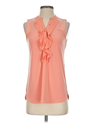 White House Black Market Sleeveless Blouse (view 1)