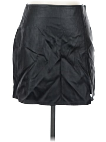 Kendall & Kylie Faux Leather Skirt (view 1)