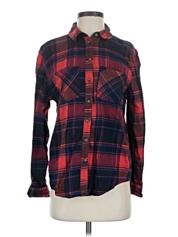 BDG Long Sleeve Button-Down Shirt (view 1)