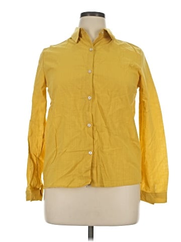 Unbranded Long Sleeve Button-Down Shirt (view 1)