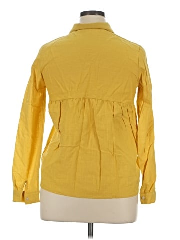 Unbranded Long Sleeve Button-Down Shirt (view 2)