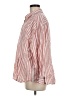 Old Navy Stripes Red Long Sleeve Button-Down Shirt Size M - photo 5