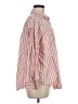 Old Navy Stripes Red Long Sleeve Button-Down Shirt Size M - photo 4
