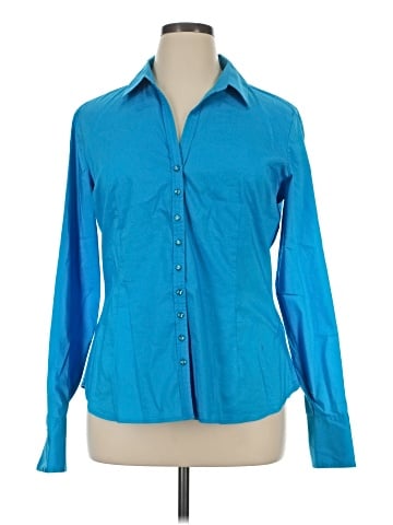 7th Avenue Design Studio New York & Company Long Sleeve Blouse (view 1)