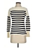 J.Crew Collection Stripes Ivory Turtleneck Sweater Size XXS - photo 1