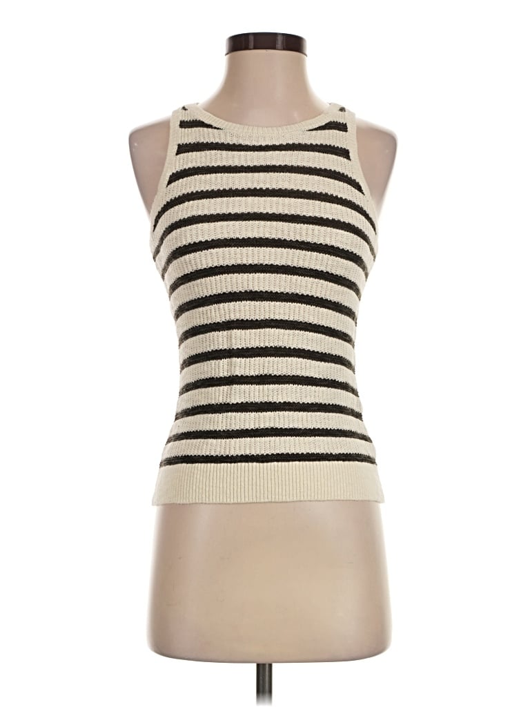 Pre-owned Thread & Supply Sweater Vest In Ivory