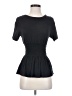 Soprano Black Short Sleeve Top Size XS - photo 1