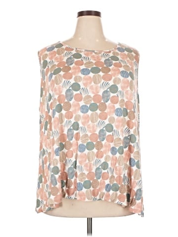 MULTIPLES 3/4 Sleeve Blouse (view 1)
