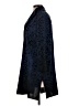MING WANG Jacquard Black Blue Jacket Size L - photo 5