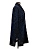 MING WANG Jacquard Black Blue Jacket Size L - photo 4