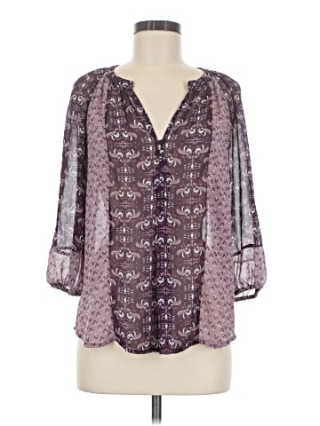 Caslon 3/4 Sleeve Blouse (view 1)