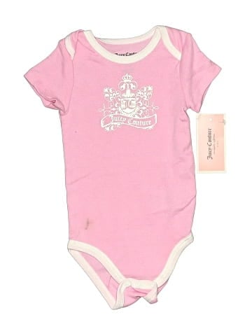 Juicy Couture Short Sleeve Onesie (view 1)