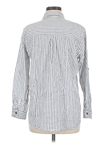 SNEAK PEEK Long Sleeve Button-Down Shirt (view 2)