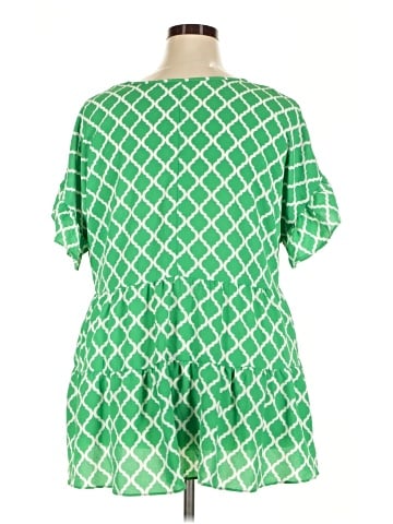 Spin Short Sleeve Blouse (view 2)