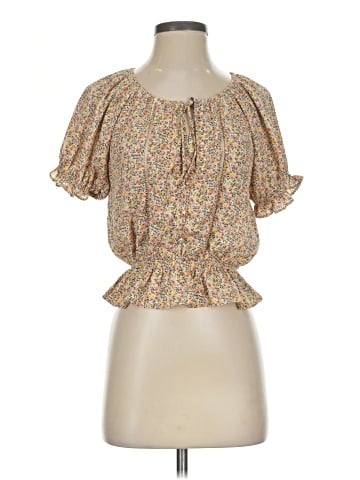 Sienna Sky Short Sleeve Blouse (view 1)