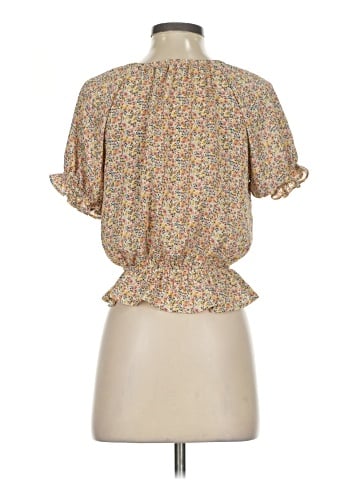 Sienna Sky Short Sleeve Blouse (view 2)