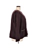 Perceptions 100% Polyester Burgundy Long Sleeve Blouse Size 24 - photo 4