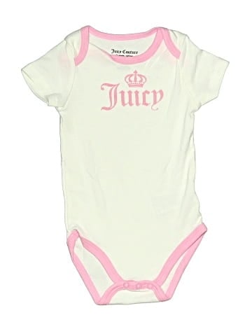 Juicy Couture Short Sleeve Onesie (view 1)