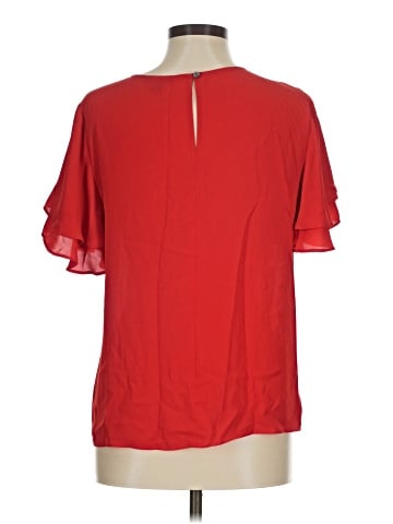 Ann Taylor Factory Short Sleeve Blouse (view 2)