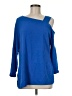 Tibi Blue 3/4 Sleeve Top Size M - photo 1