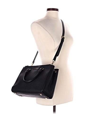 MICHAEL Michael Kors Leather Satchel (view 2)