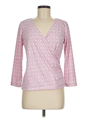 Sigrid Olsen 3/4 Sleeve Top (view 1)
