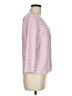 Sigrid Olsen 100% Polyester Pink 3/4 Sleeve Top Size M - photo 4