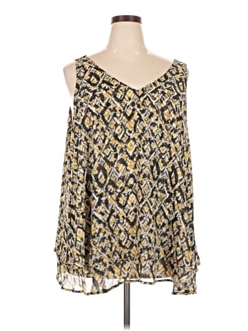 Lane Bryant Outlet Sleeveless Blouse (view 1)