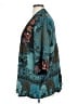 Soft Surroundings 100% Rayon Teal Kimono Size 1X - photo 5