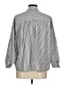 Levi's 100% Cotton Stripes Gray Long Sleeve Blouse Size M - photo 2