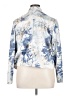 Chico's Print Blue Blazer Size XL (3) - photo 2