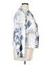 Chico's Print Blue Blazer Size XL (3) - photo 4