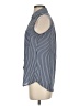 Express Outlet 100% Polyester Stripes Blue Sleeveless Blouse Size S - photo 5