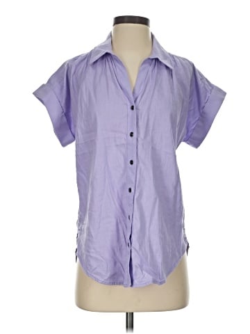 Caslon Short Sleeve Blouse (view 1)