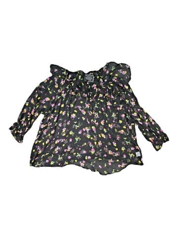 Johnny Was 3/4 Sleeve Silk Top (view 2)
