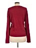 Sutton Studio Burgundy Silk Cardigan Size L - photo 2