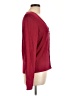 Sutton Studio Burgundy Silk Cardigan Size L - photo 4