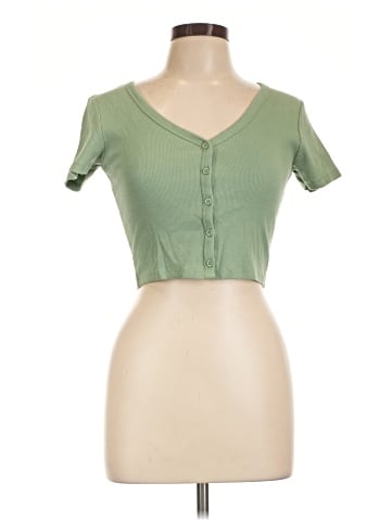 Pull&Bear Short Sleeve Henley (view 1)