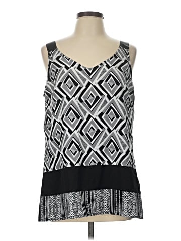Tribal Sleeveless Top (view 1)