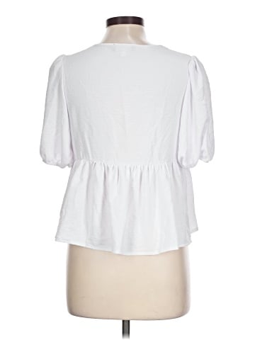 Discreet Short Sleeve Blouse (view 2)