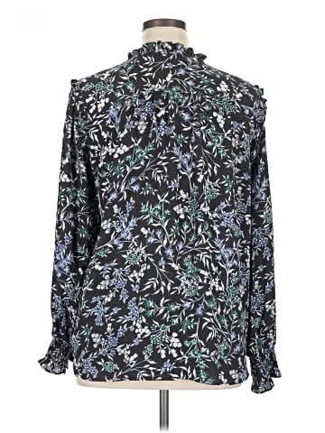 Ann Taylor LOFT Outlet Long Sleeve Blouse (view 2)